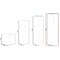 Uniquewise Display Cube Decorative Pillar Column Flower Stand Wedding Pedestal - 13" W x 51.2" H QI003858-51 - alternate 7